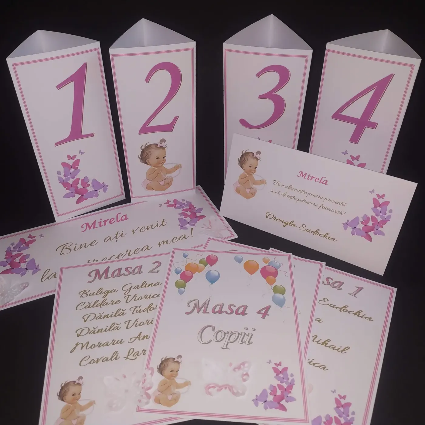 Set Listă & Număr – Baby prințesa