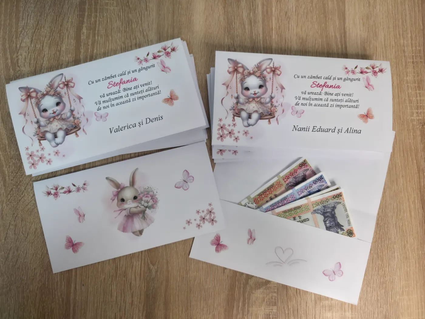 Plic card  - Iepuraș